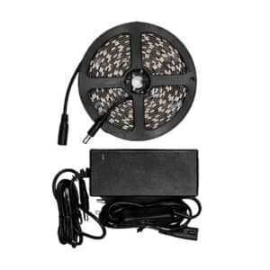 Комплект светодиодной ленты с пультом, 3м, 14.4Втм IP20 12V 6500К, Feron LS606 1-2