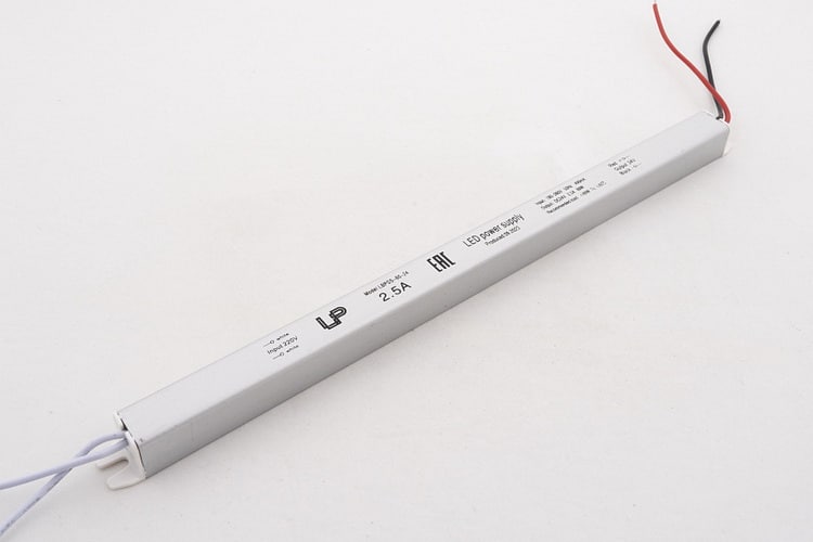 Блок питания 60W 24V 2,5A серия Super Slim, Leds Power 1-1